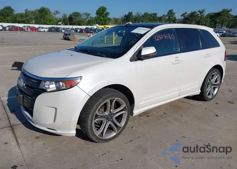 2013 Ford Edge Sport z USA, uszkodzony, nr VIN 2FMDK4AK9DBB01234